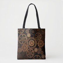 Saco de compras com design Steampunk