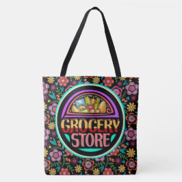 Bolsa Tote Saco de Compras com Impressão - Veja Verso