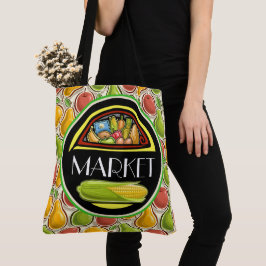 Bolsa Tote Saco de Compras com Impressão - Veja Verso