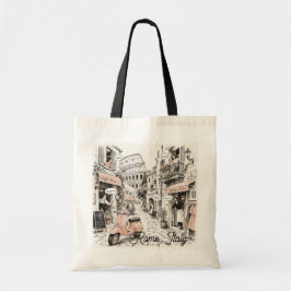 Bolsa Tote Saco de Compras Cumprimentos Ciao Italia