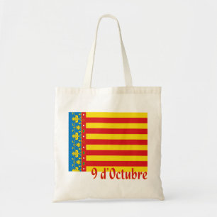 Bolsa Tote Saco de compras da bandeira de Valência