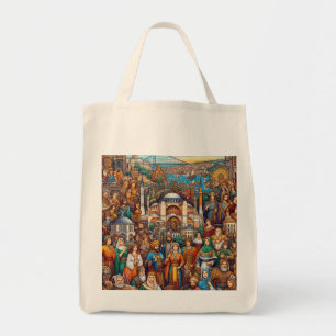 Bolsa Tote Saco de Compras da Cultura de Istambul