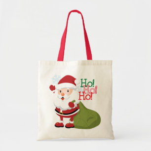Bolsa Tote Saco de compras da economia do papai noel