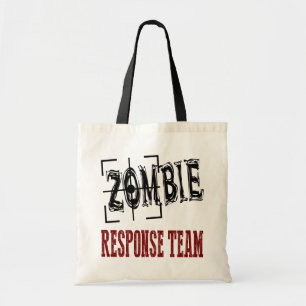 Bolsa Tote Saco de Compras da Equipe de Resposta a Zumbis