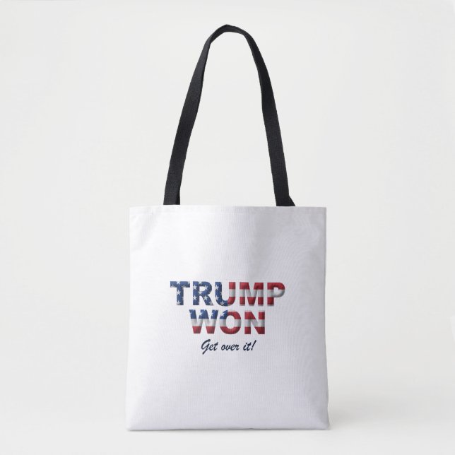 Bolsa Tote Saco de compras da TRUMP WON (Frente)
