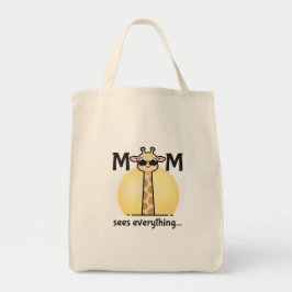 Bolsa Tote Saco de Compras da Vida de Mãe – Mãe Vê Tudo
