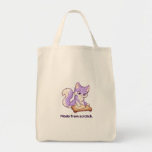 Saco de Compras de Baking Lila Feito à Mão