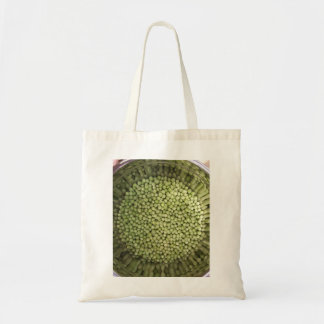 Bolsa Tote Saco de Compras de Ervilhas da Primavera