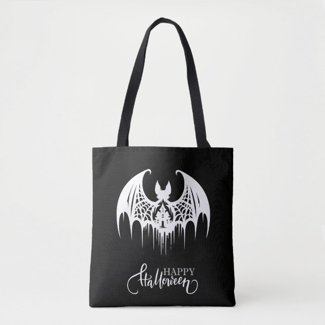 Bolsa Tote Saco de Compras de Halloween (Frente)