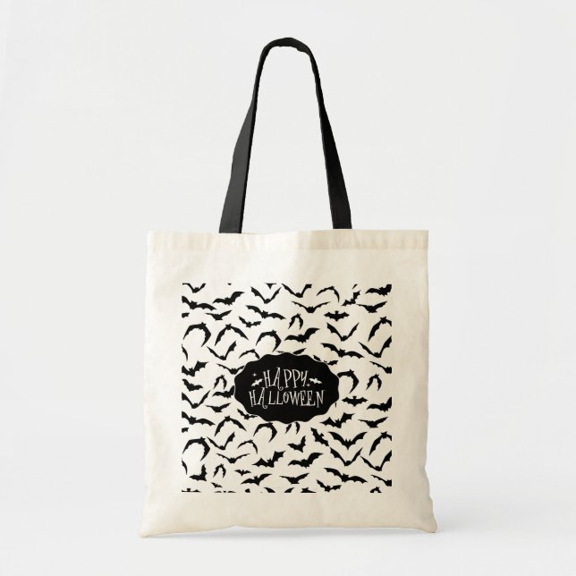 Bolsa Tote Saco de Compras de Halloween (Frente)