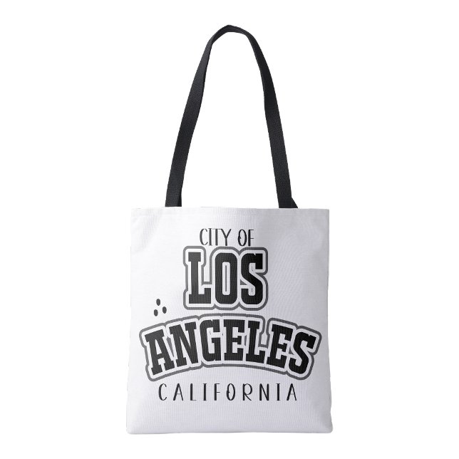 Bolsa Tote Saco de compras de Los Angeles Califórnia (Los Angeles California Shopping tote bag)