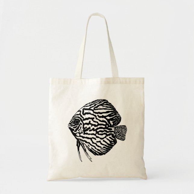 Bolsa Tote Saco de Compras de Peixe (Frente)