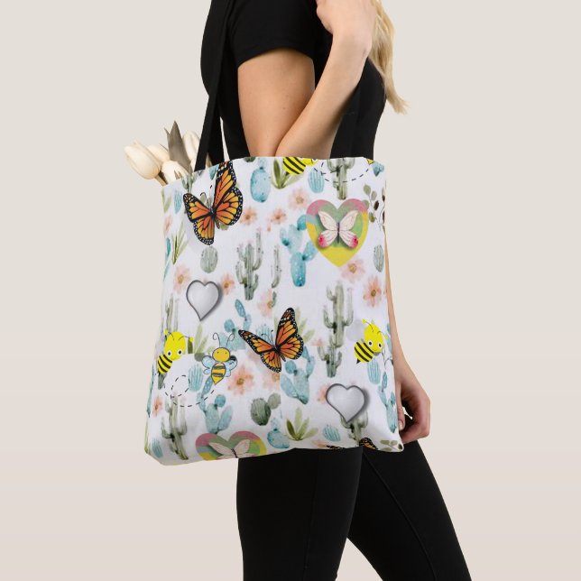 Bolsa Tote Saco de Compras Dia das Mães (Close Up)
