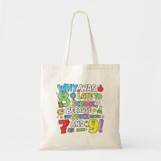 Bolsa Tote Saco de Compras Dia do Número | Números de Matemát