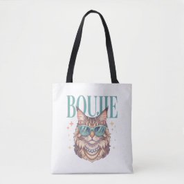 Bolsa Tote Saco de Compras Divertido para Amantes de Gatos