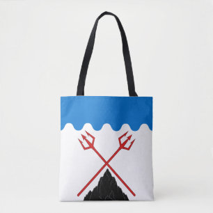Bolsa Tote Saco de compras do emblema da população de Shire d