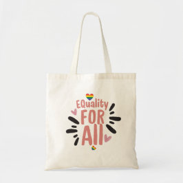 Bolsa Tote Saco de Compras do Mês do Orgulho da Igualdade – A