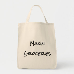 Bolsa Tote Saco de compras dos mantimentos de Makin