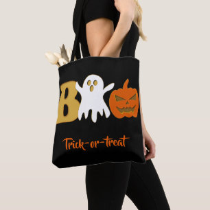 Bolsa Tote Saco de compras engraçado Boo Halloween