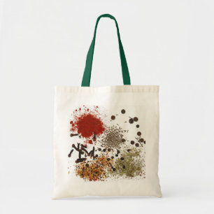 Bolsa Tote Saco de Compras Especiarias da Vida