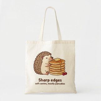 Bolsa Tote Saco de compras estilo desenho de ouriço abraçando