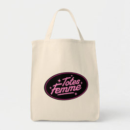 Bolsa Tote Saco de Compras Femme Pride Presente Feminino Fofo