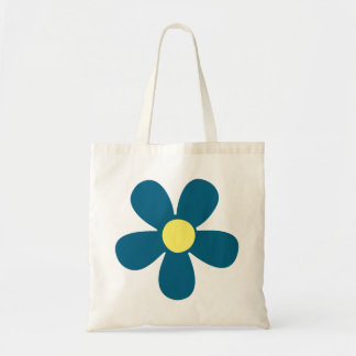 Bolsa Tote Saco de Compras Flower Power