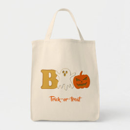 Bolsa Tote Saco de compras Funny Boo Halloween
