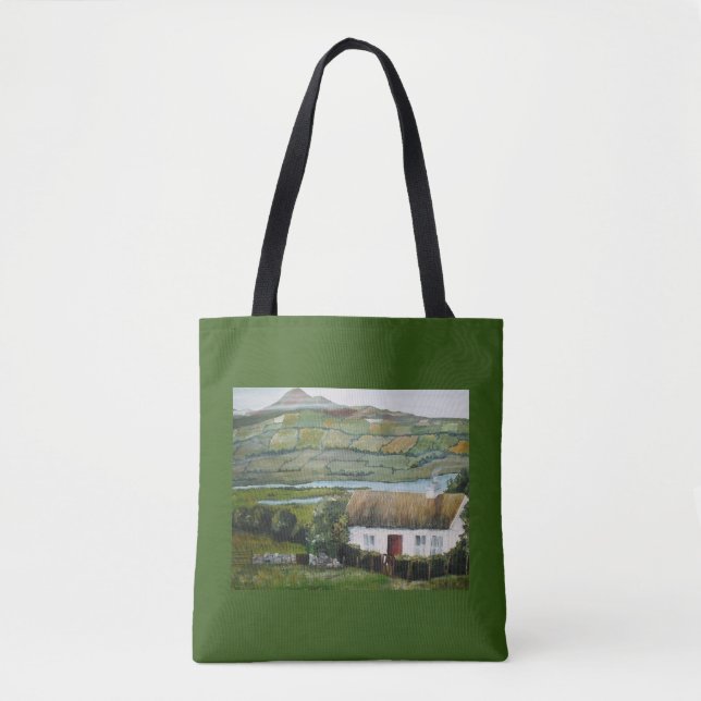 Bolsa Tote Saco de Compras Irlandês Reutilizável Irlanda (Frente)