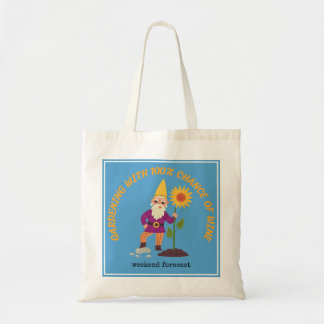 Bolsa Tote Saco de Compras Jardim Feliz