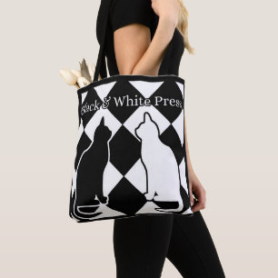 Bolsa Tote Saco de compras legal para um amante do gato