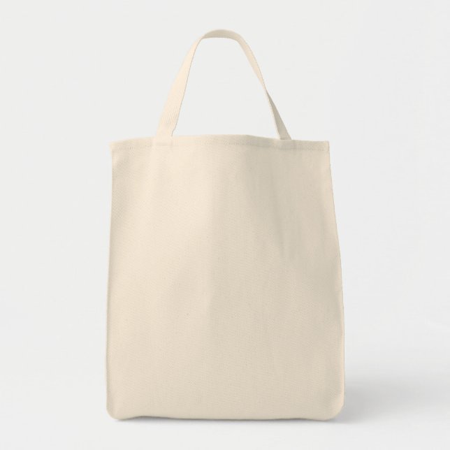 Bolsa Tote Saco de Compras Natural (Frente)