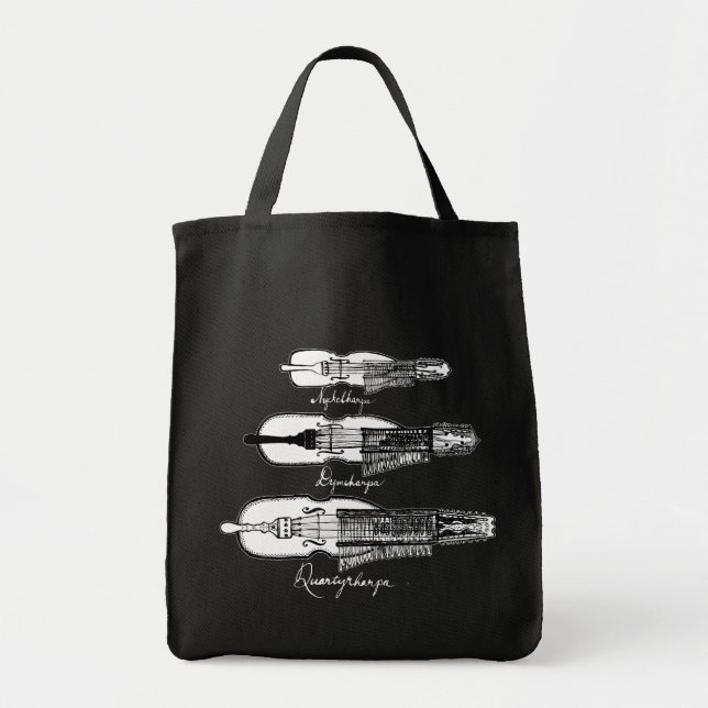 Bolsa Tote Saco de compras Nyckelharpa (Frente)