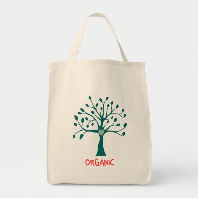 Bolsa Tote Saco de Compras Orgânicas (Frente)