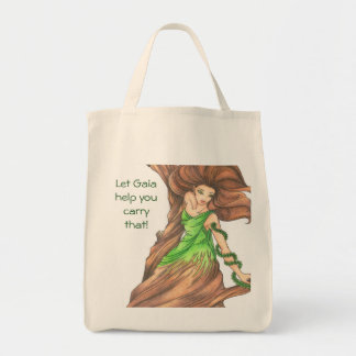 Bolsa Tote Saco de Compras Orgânicas Gaia