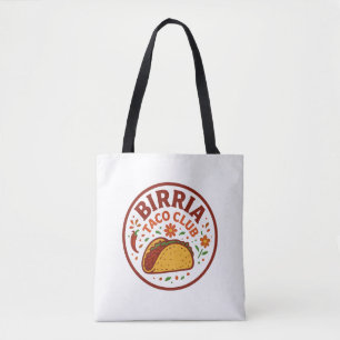 Bolsa Tote Saco de compras para amantes de comida do Birria T
