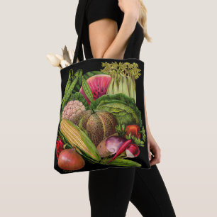 Bolsa Tote Saco de Compras Paraíso dos Legumes