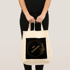 Bolsa Tote Saco de compras personalizado com imagem e texto e