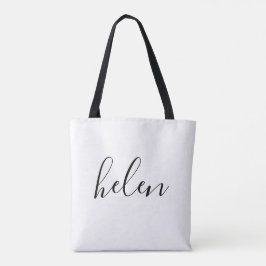 Bolsa Tote Saco de compras personalizado com nome
