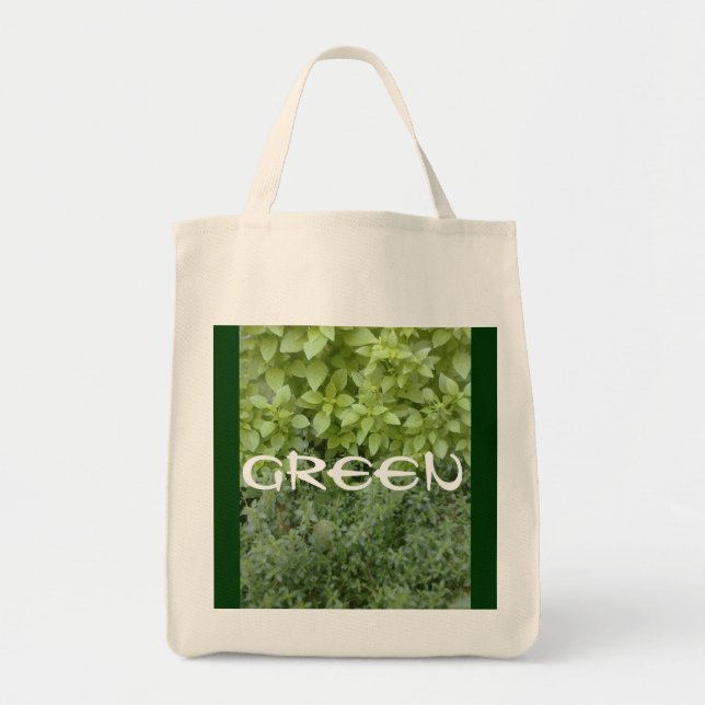 Bolsa Tote Saco de compras reusável 05 do algodão do (Frente)