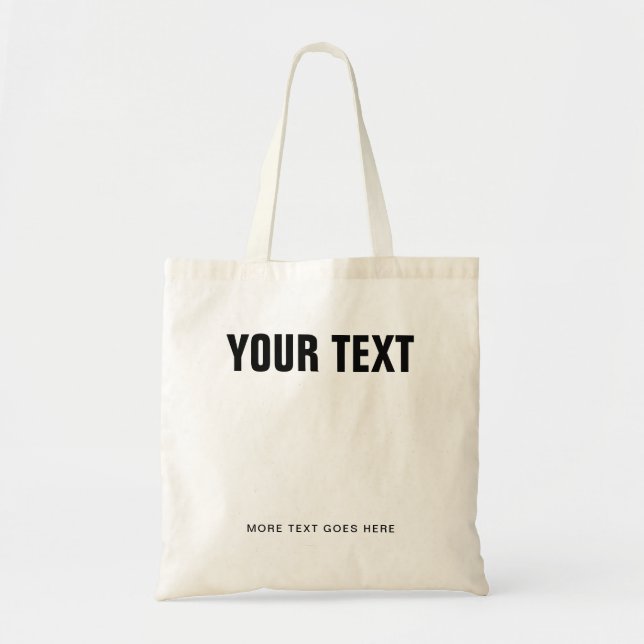Bolsa Tote Saco de Compras Tote de Orçamento Superior Adicion (Frente)