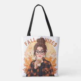 Bolsa Tote Saco de Compras Vibrações de Outono