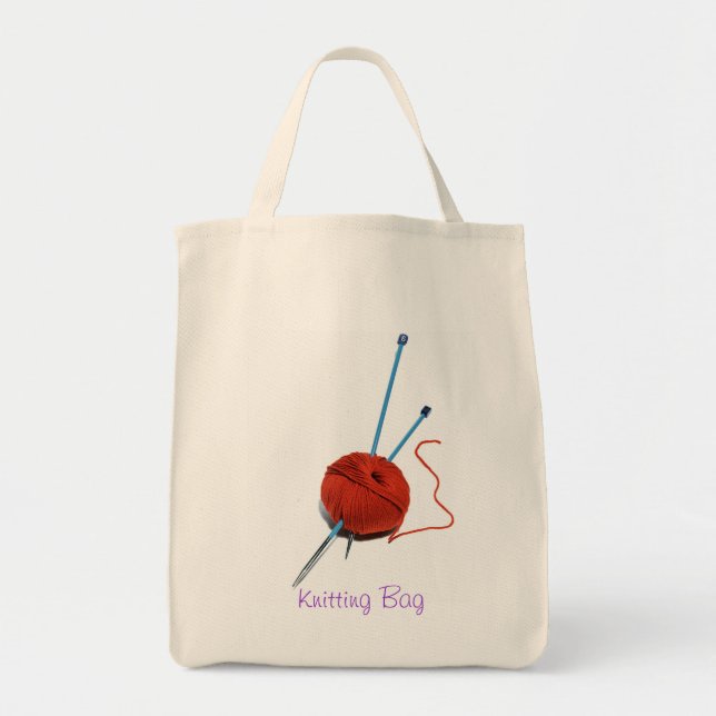 Bolsa Tote Saco de confecção de malhas (Frente)
