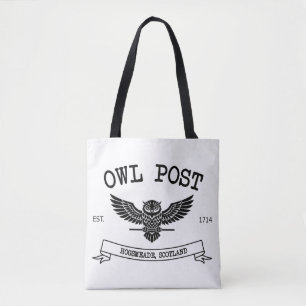 Bolsa Tote Saco de Correspondência do Correio de Coruja