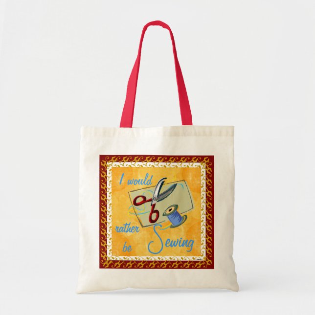 Bolsa Tote Saco de costura (Frente)