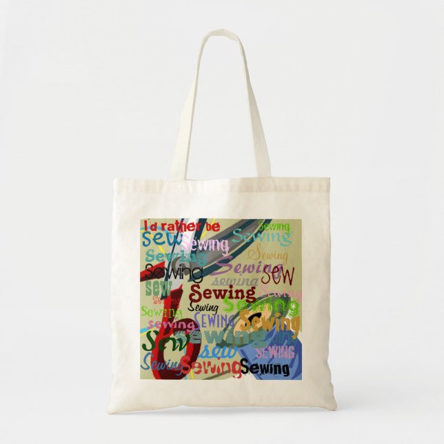 Bolsa Tote Saco de costura (Frente)
