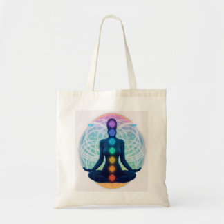 Bolsa Tote Saco de design de chakra espiritual
