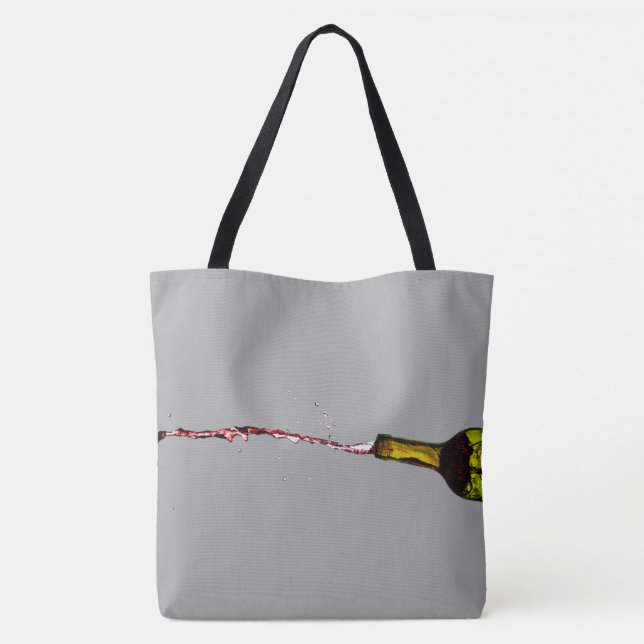 Bolsa Tote saco de design de garrafa (Verso)