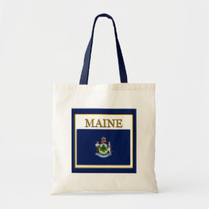 Bolsa Tote Saco de Design de Orçamento de Maine