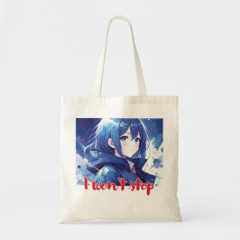 Bolsa Tote Saco de design inspirado em anime com Nota Express